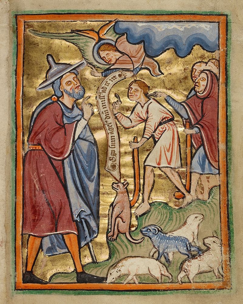 The Angel Appearing to Joachim