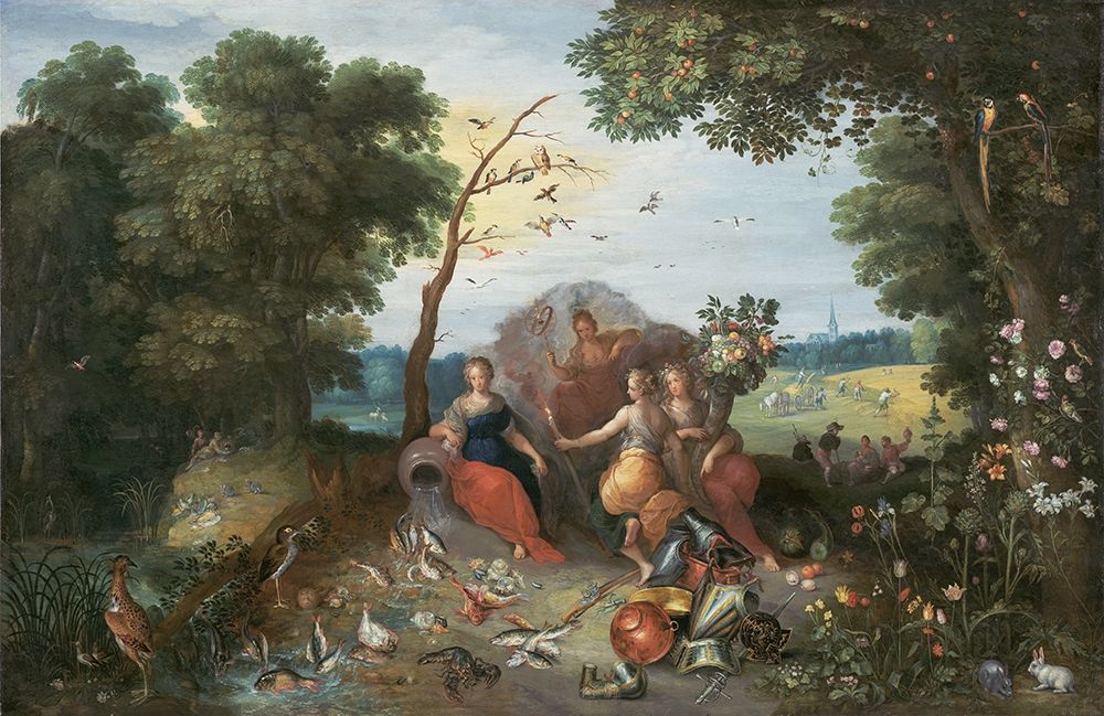 Landscape with Allegories of the Four Elements
