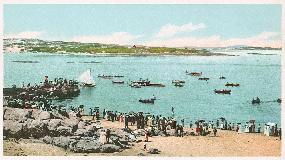 Water Sports At Annisquam, Glouchester, Mass., 1898