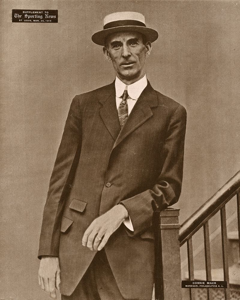 Connie Mack, Manager, Philadelphia American League, 1880