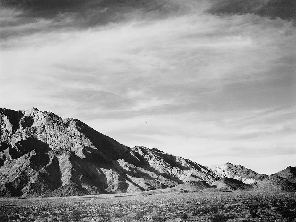 View of mountains near Death Valley, California - National Parks and Monuments, 1941