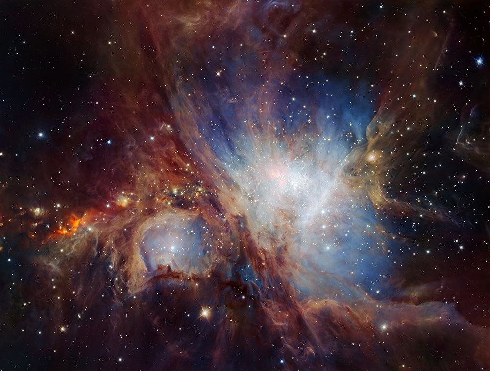 Deep infrared view of the Orion Nebula from HAWK-I