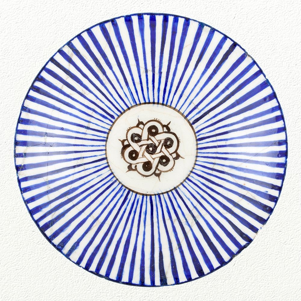 Blue Striped Bowl