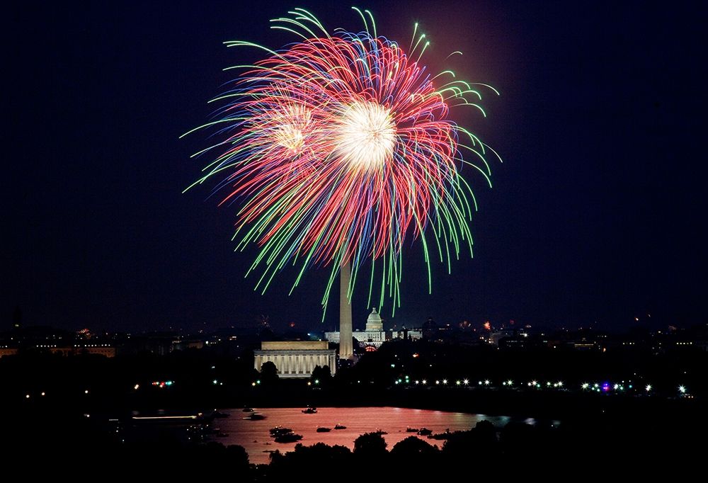 July 4th fireworks, Washington, D.C.