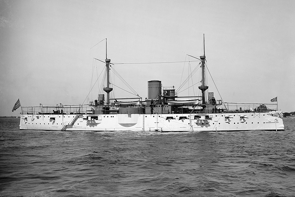 USS Texas, 1895
