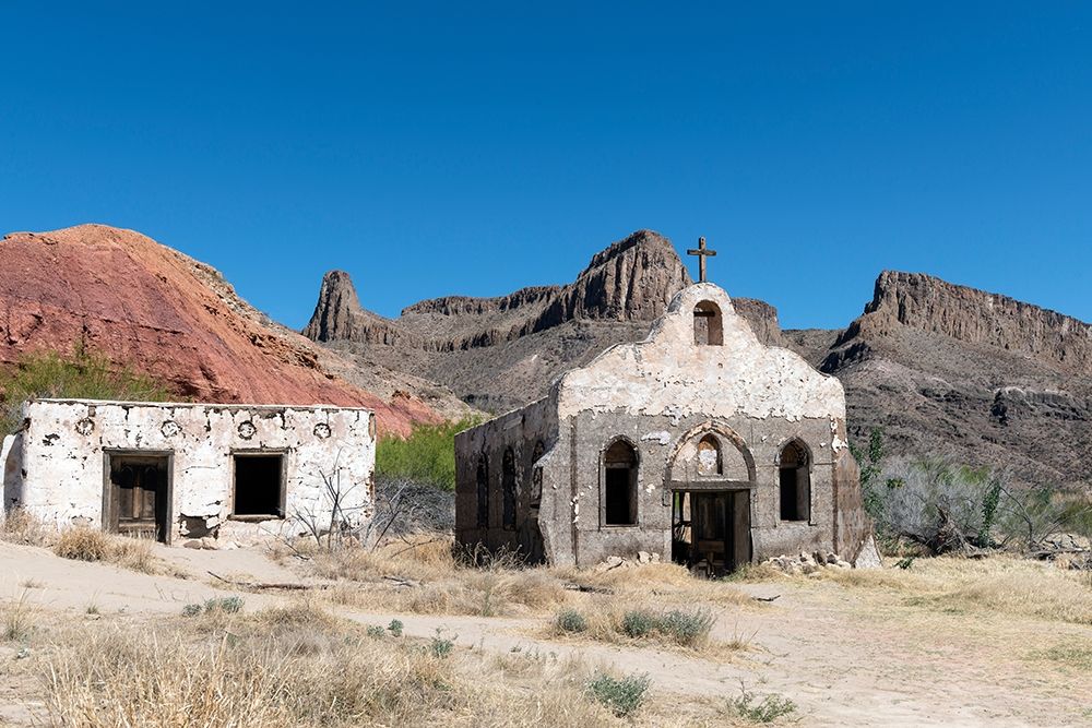 The Contrabando, a ghost town in Big Bend Ranch State Park