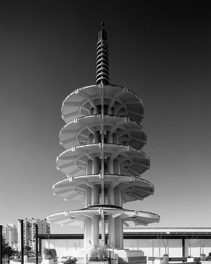 Japantown Peace Pagoda San Francisco California