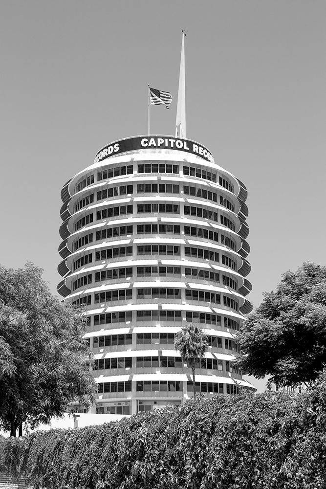 The Capitol Records Tower Los Angeles California