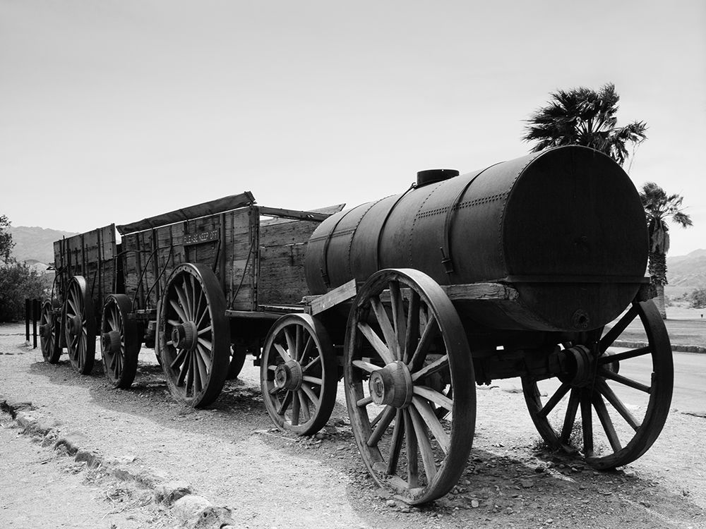 Borax wagons Death Valley California