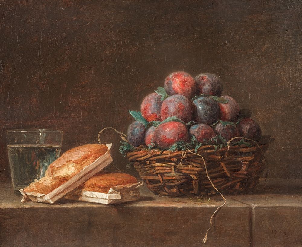 Basket of Plums