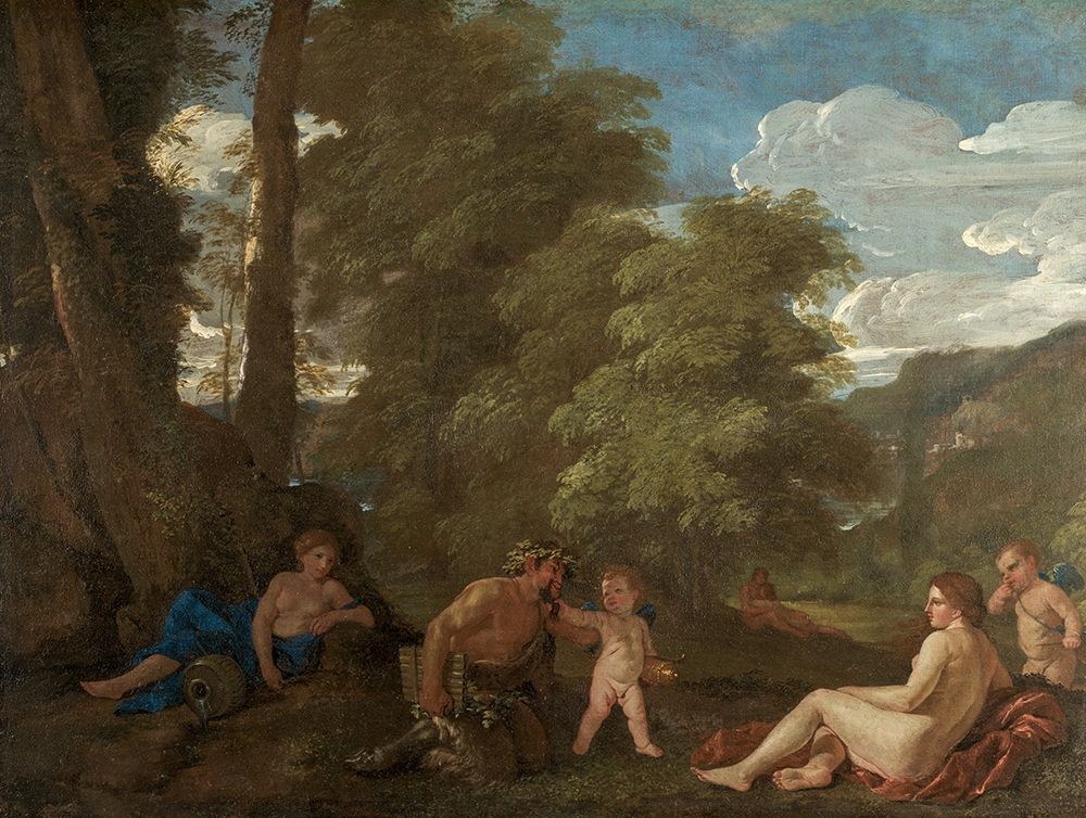 Nymphs and a Satyr