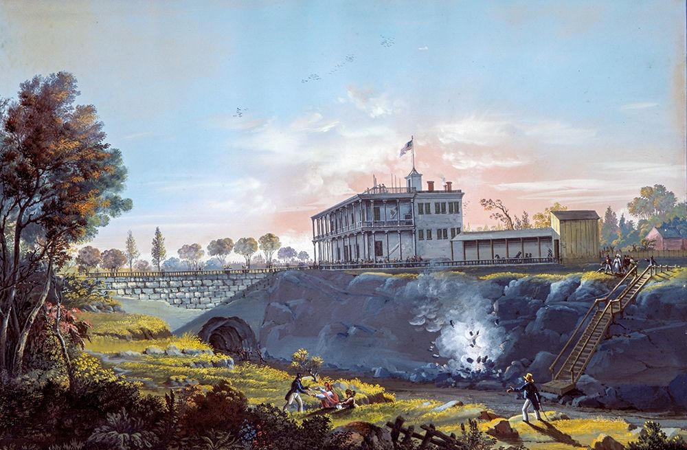 View of the Tunnel of the Harlem Railroad