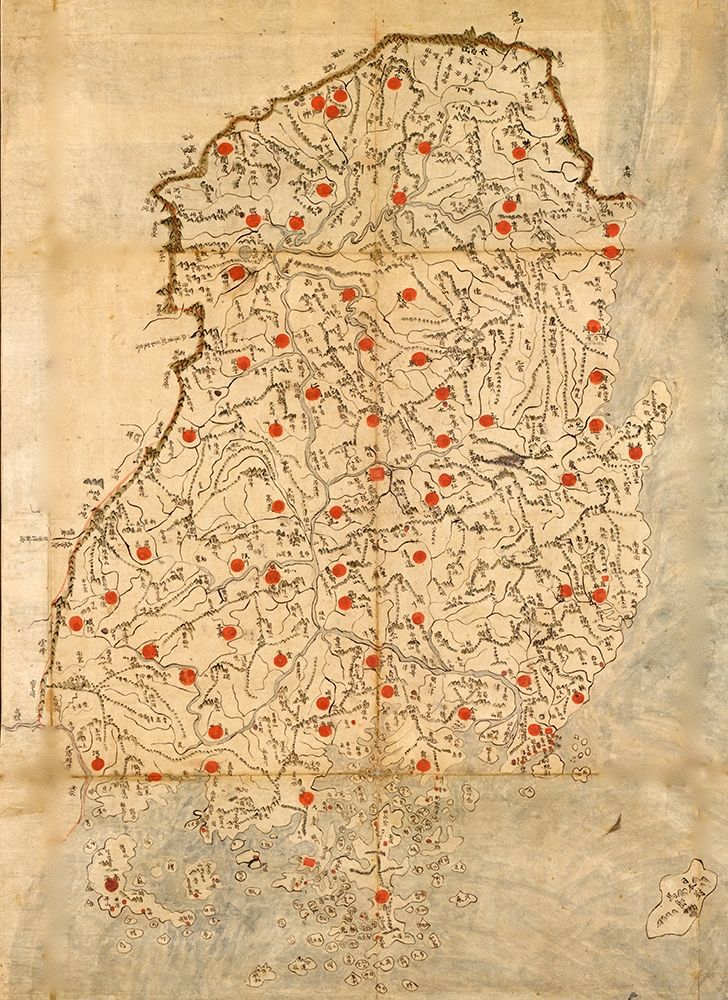 Chinese Medieval World Map