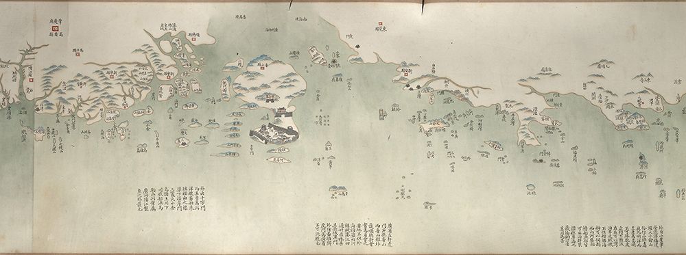 Coastal Map of China