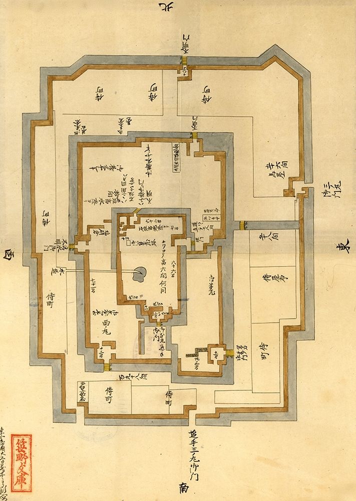 Japanese Castle Plan