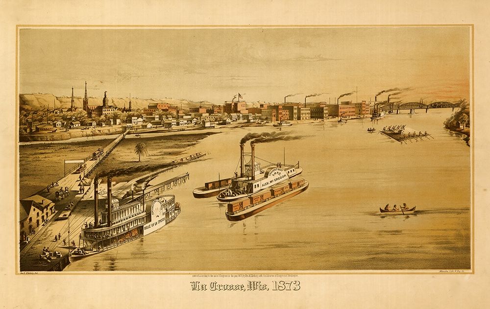 La Crosse-Wisconsin 1873