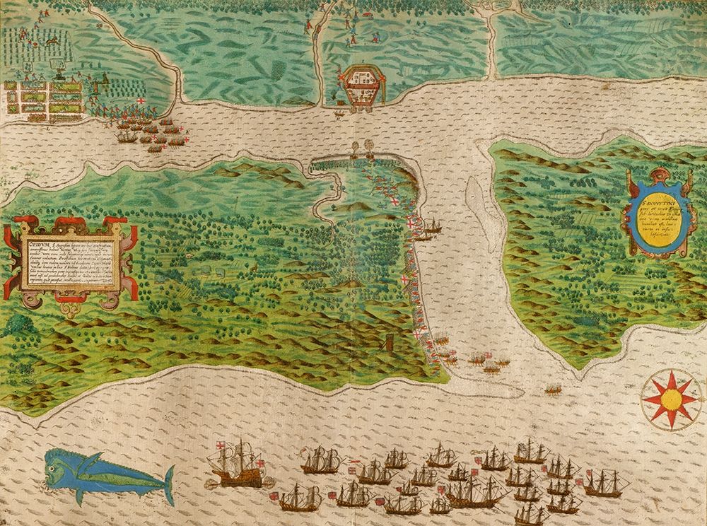 Sir Francis Drake in St. Augustine-Florida 1589