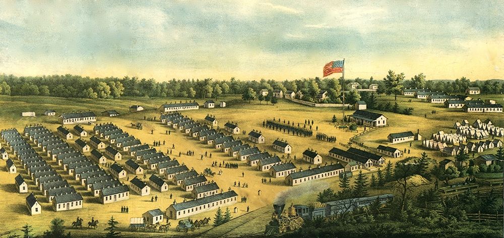 Parole Camp Annapolis-Maryland 1864