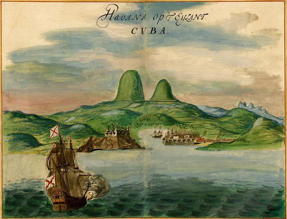 Port of Havana Cuba 1639