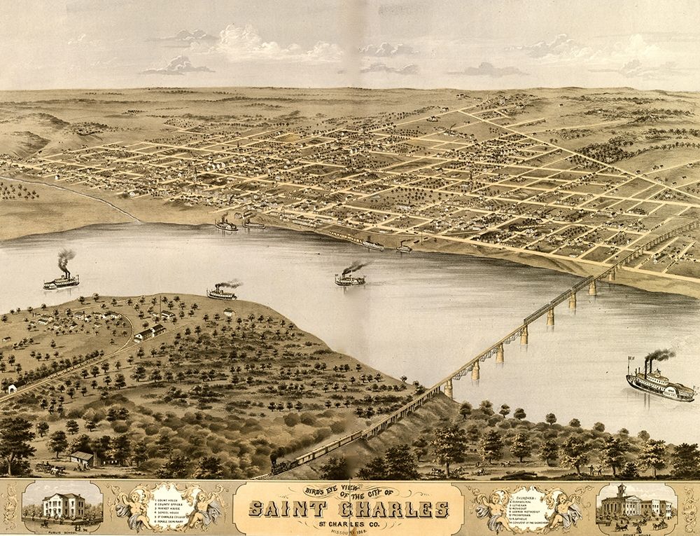 St. Charles-Missouri 1869