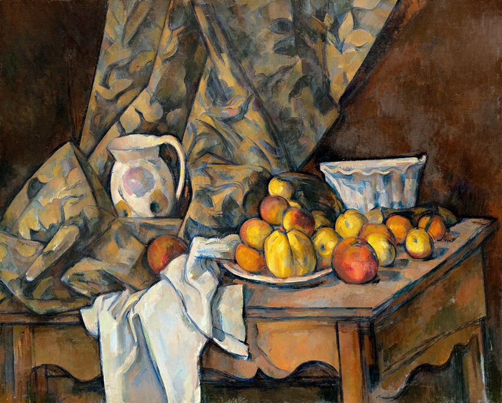 Still Life with Apples and PeachesÂ