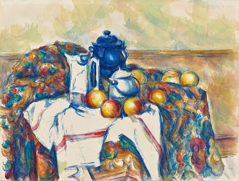 Still Life with Blue Pot