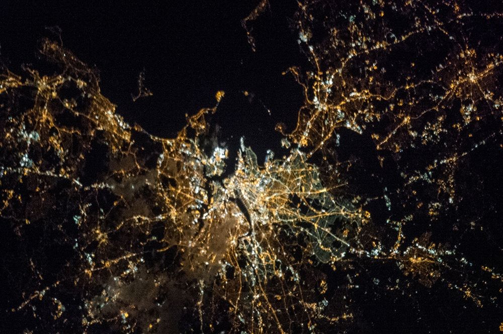 Boston at Night