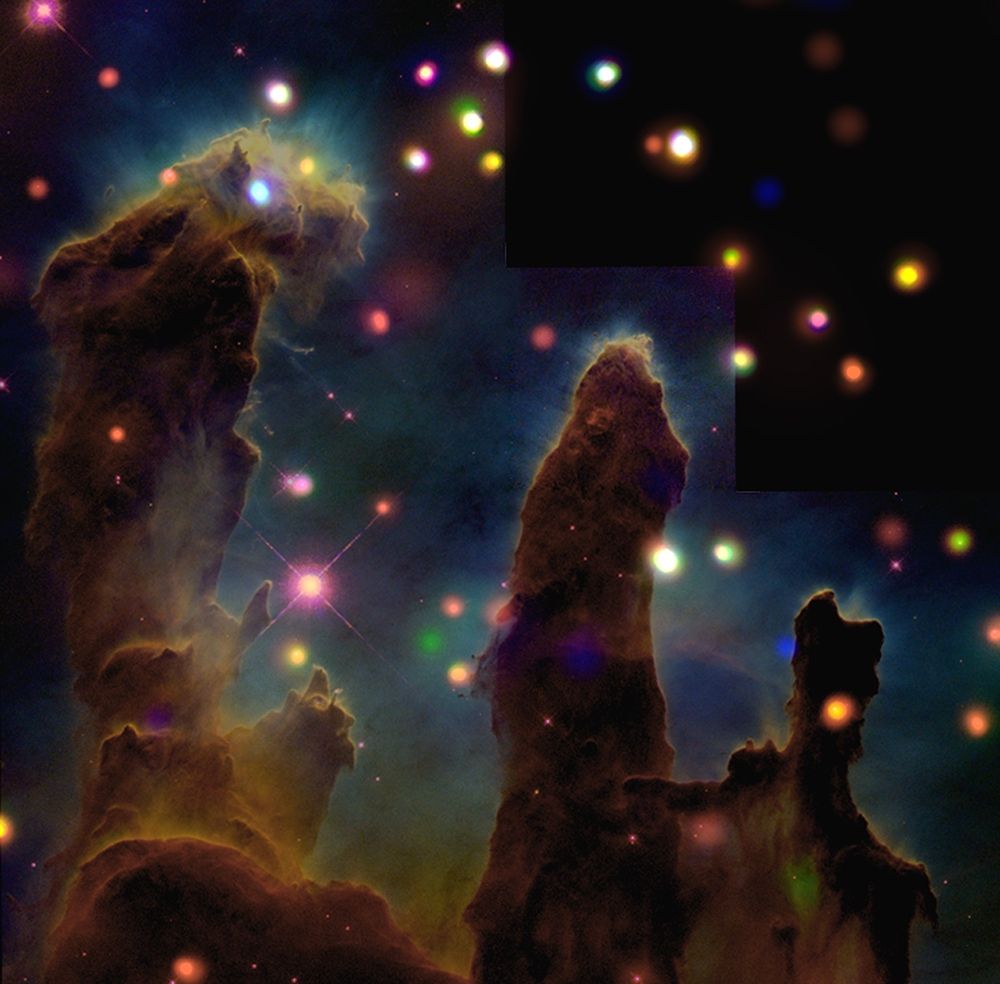 The Eagle Nebula, Pillars of Creation