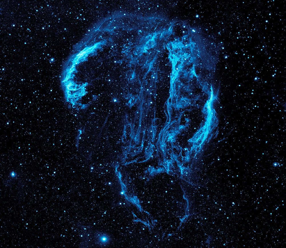 Ultraviolet image of the Cygnus Loop Nebula