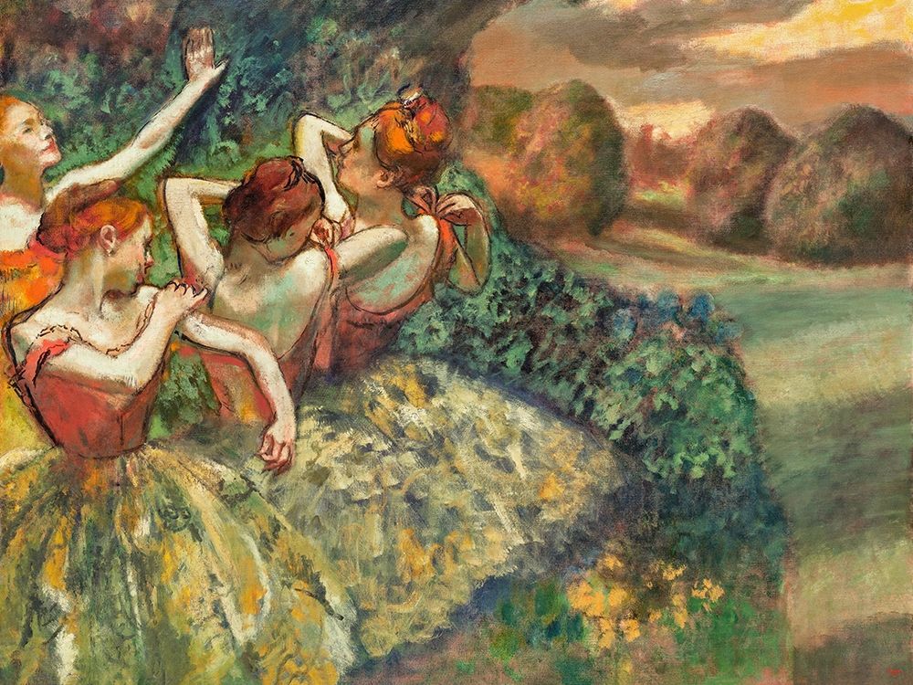 Four Dancers