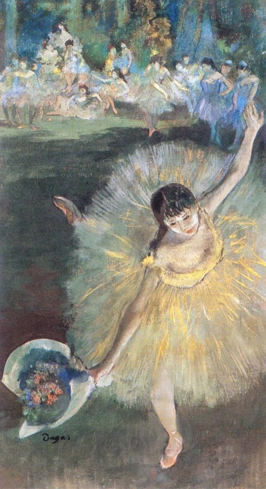 Fin dArabesque, with ballerinaÂ Rosita Mauri