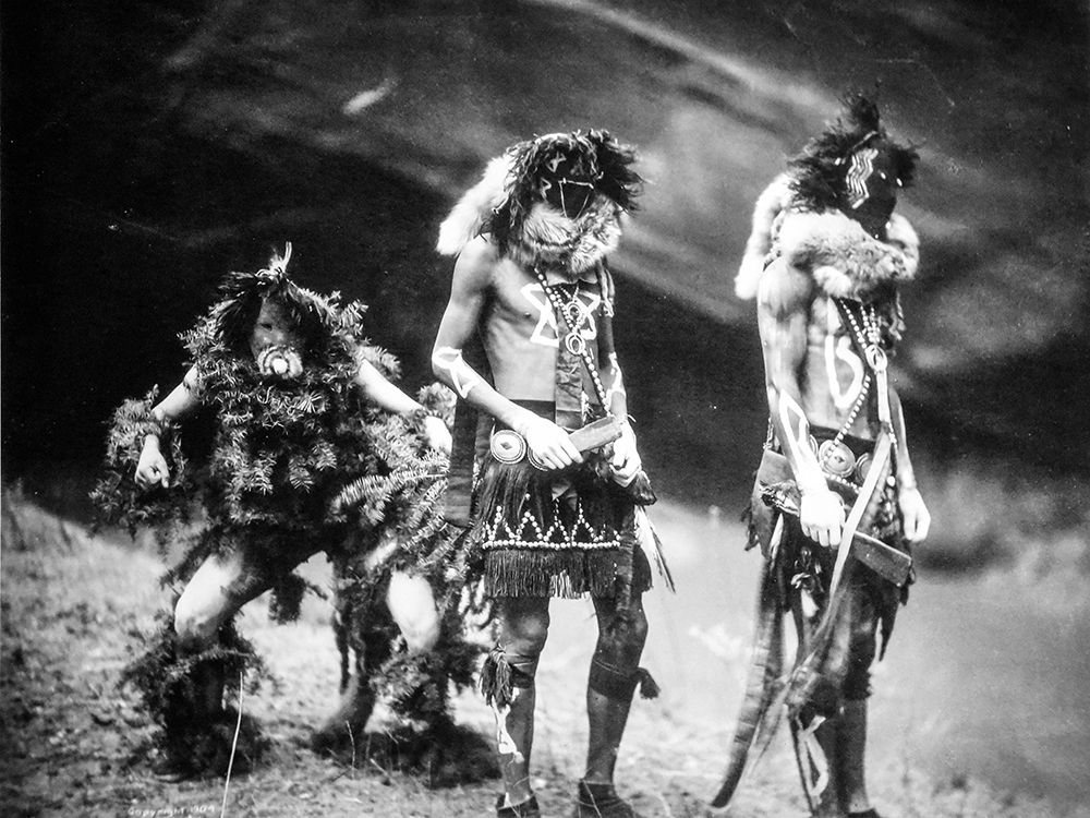 Navajo Yebichai (Yei Bi Chei) dancers