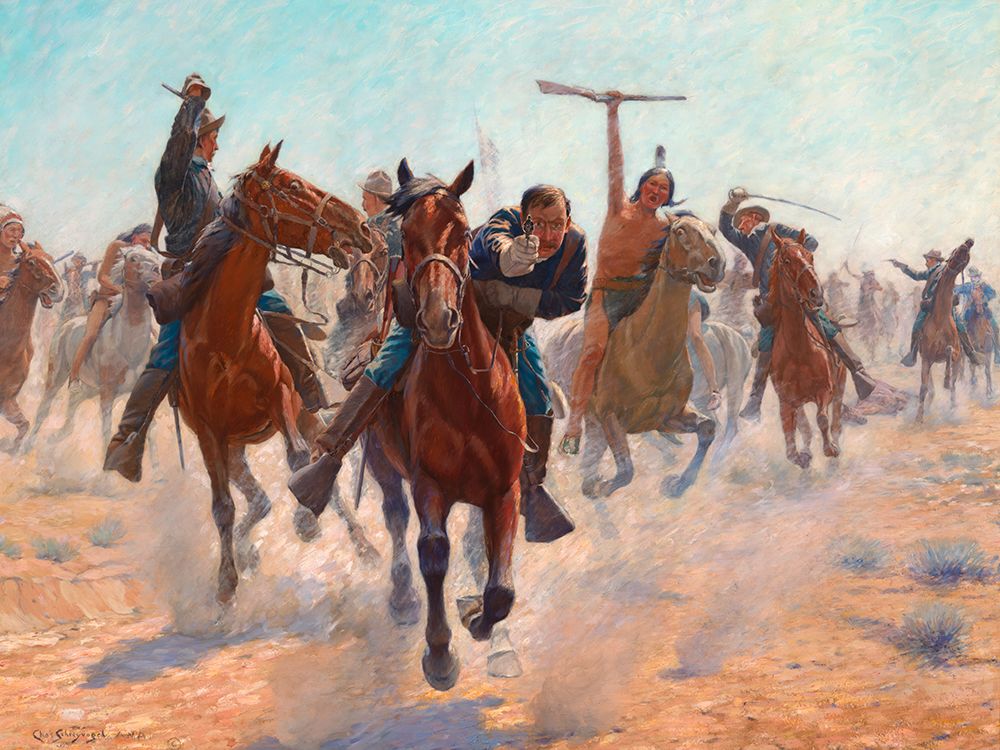 Gilcrease, Breaking through the line