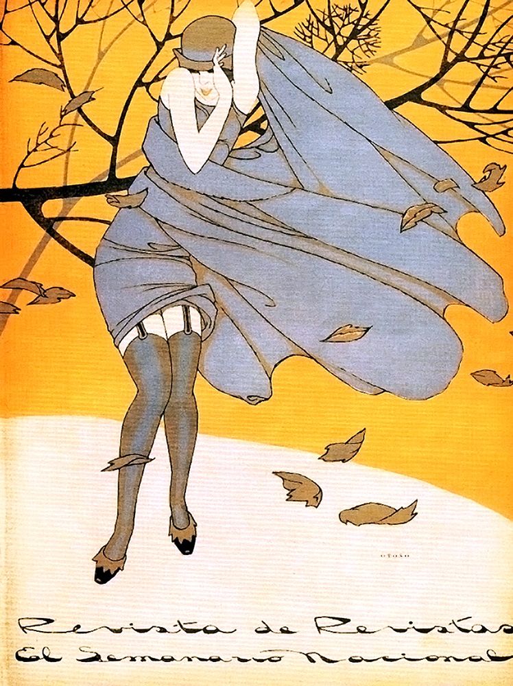 Mexican Magazine Cover 1920 Otono