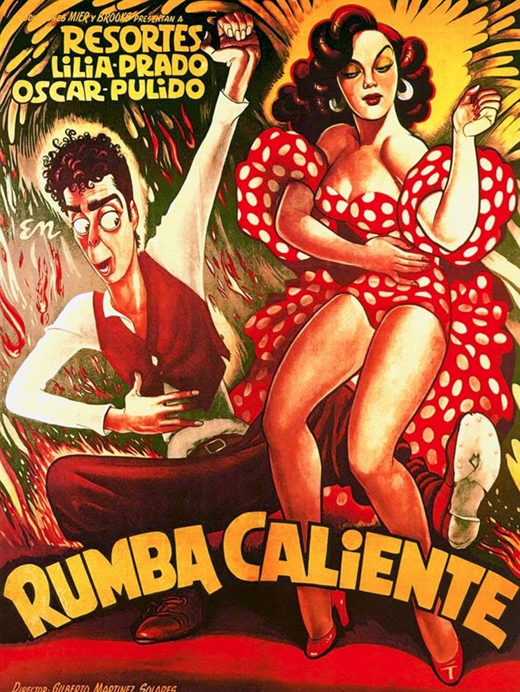 Mexican Movie Poster Rumba Caliente