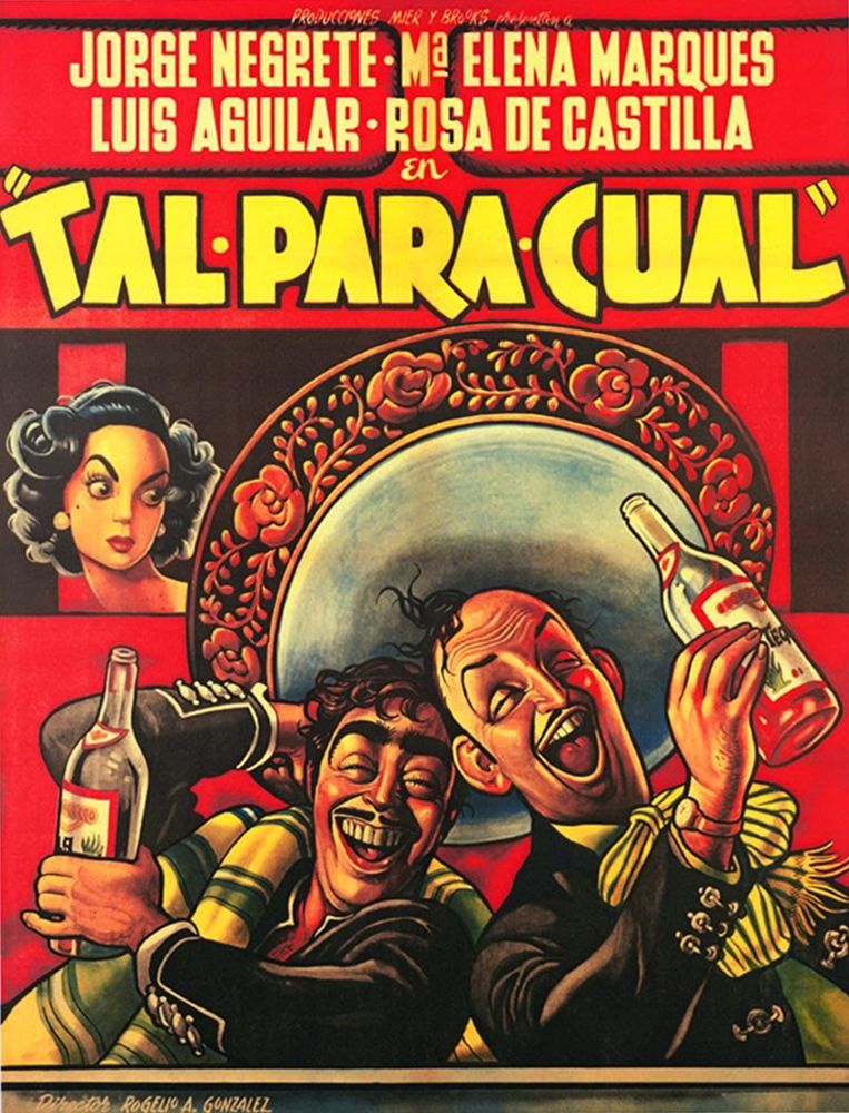 Mexican Movie Poster Tal para cual
