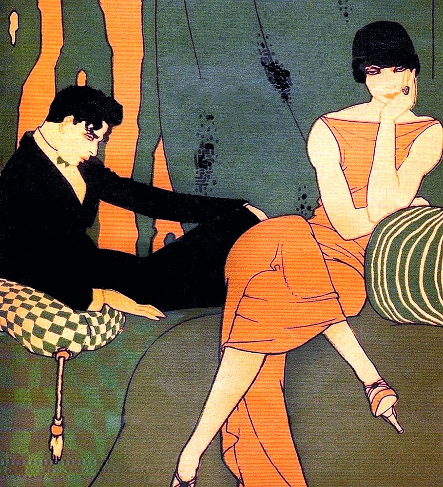Mexican Magazine Cover 1920 Boredom