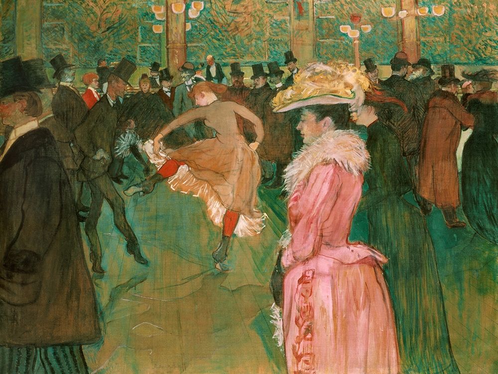 At the Moulin Rouge- The Dance