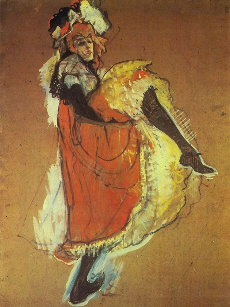 Jane Avril Dancing