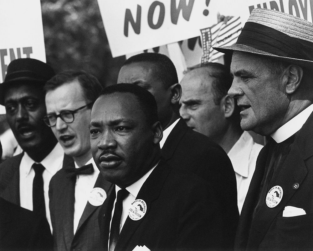 Martin Luther King Jr. during the 1963 March on Washington