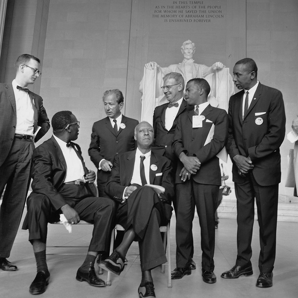 Leaders of the Civil Rights March on Washington-D.C.