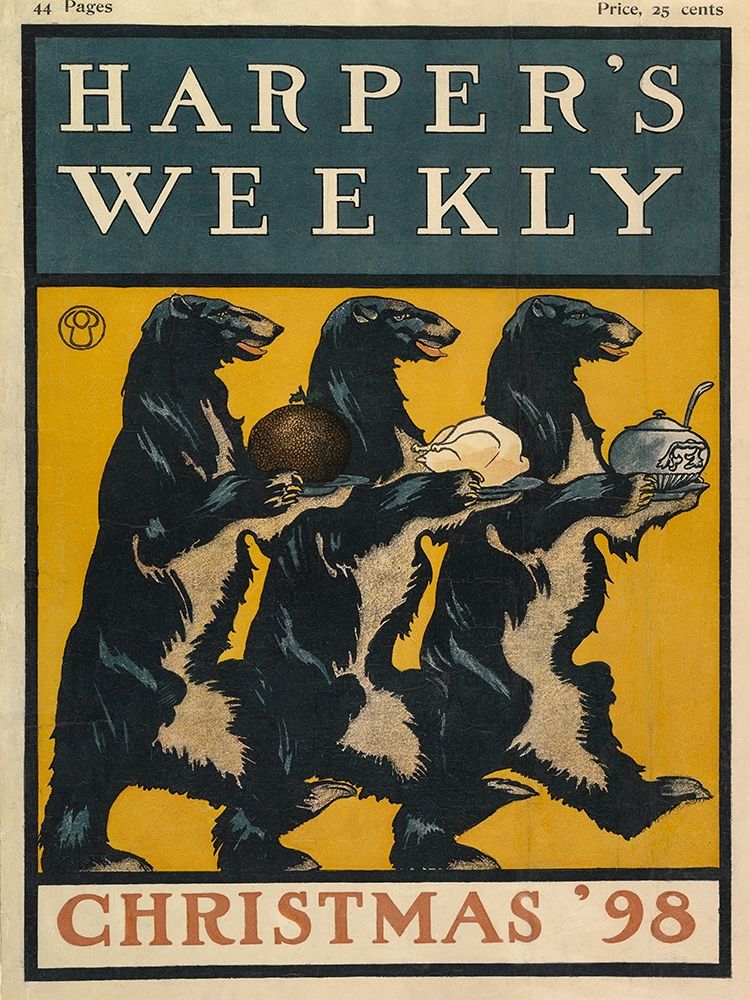Harpers Weekly Christmas 1898
