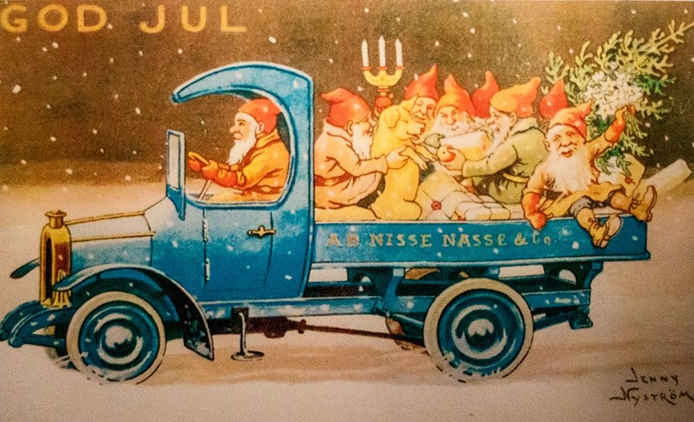 Christmas postcard