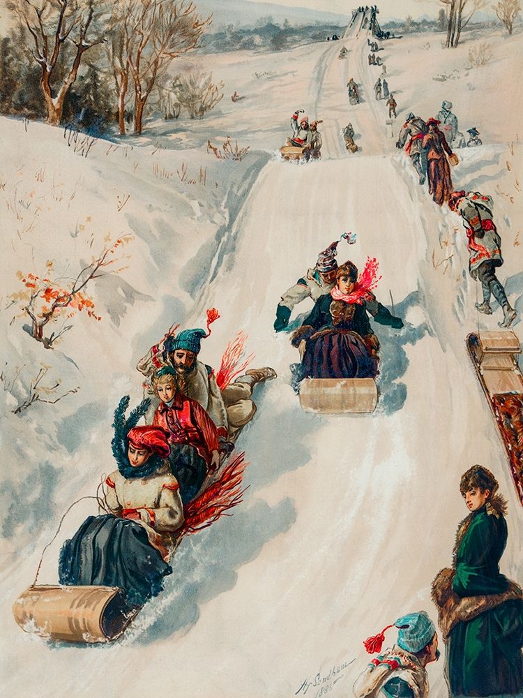 Tobogganing