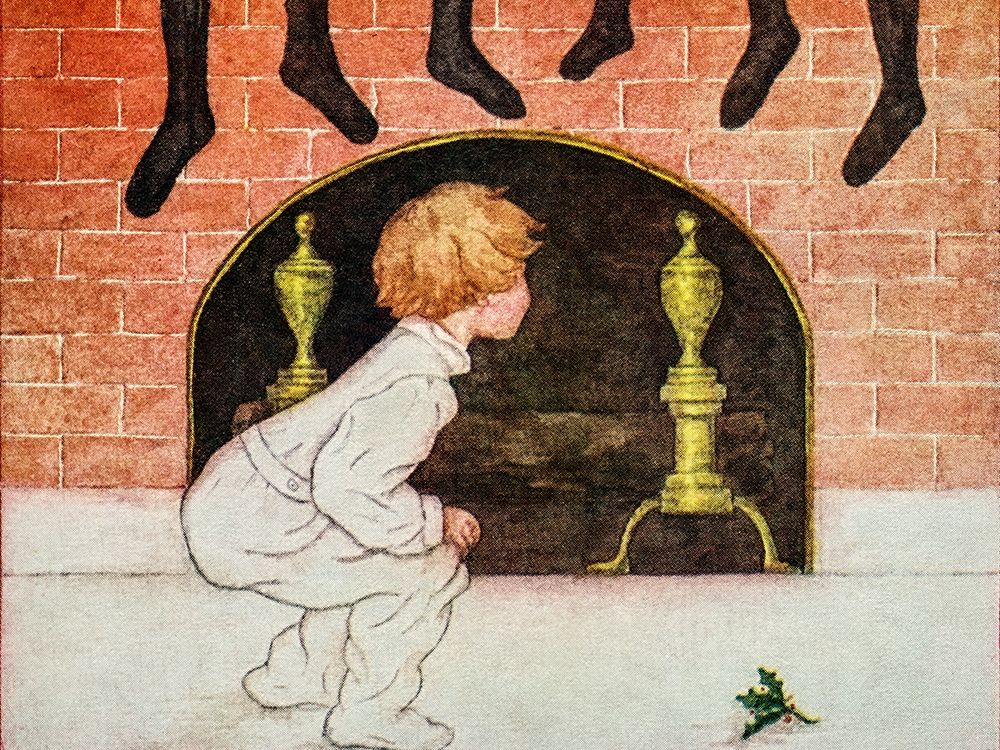 Vintage Christmas Poster