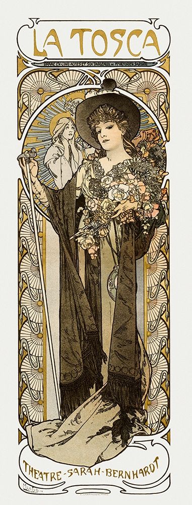 La Tosca-Sarah Bernhardt