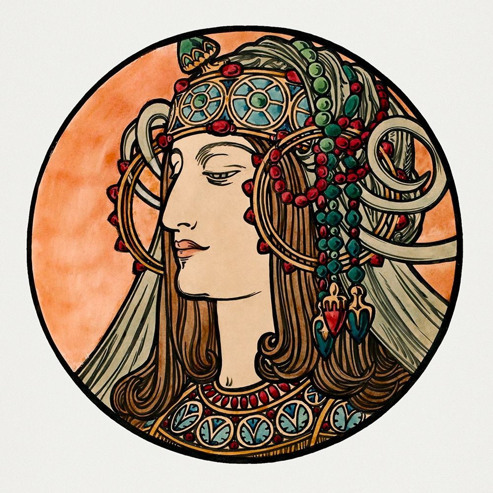 Stained glass window for the facade of the Fouquet boutique