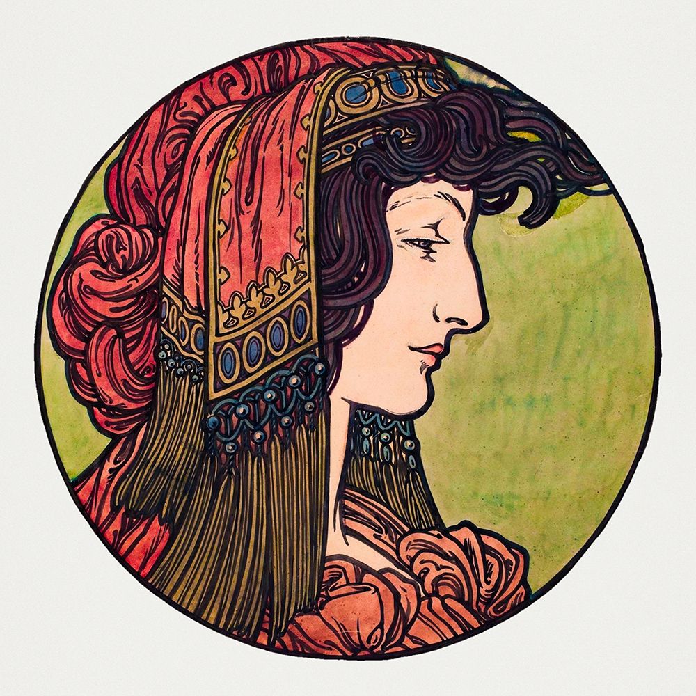 Stained glass window for the facade of the Fouquet boutique