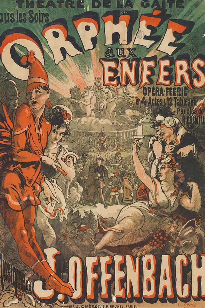 Jacques Offenbachs Orphee aux enfers