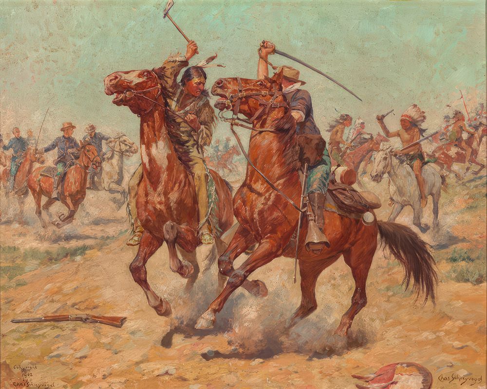 The Duel - Tomahawk and Sabre